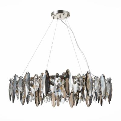 SL1227.103.12 Люстра подвесная ST-Luce Никель/Прозрачный E14 12*40W