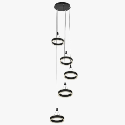 Citilux Дуэт CL719051 LED Подвесной светильник Чёрный