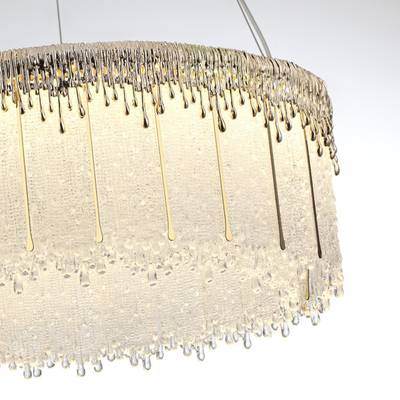 5091/60L L-VISION ODL25 563 золотой/стекло Люстра LED 60W 3700K 4968Лм CLEO