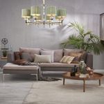 SL1121.103.08 Люстра подвесная ST-Luce Никель/Оливковый E14 8*40W