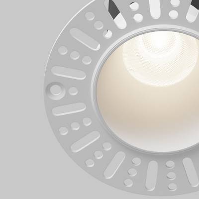 Встраиваемый светильник Dip 4000K 10Вт 50° 4 см, DL120-10W-4K-TRS-W. TM Maytoni