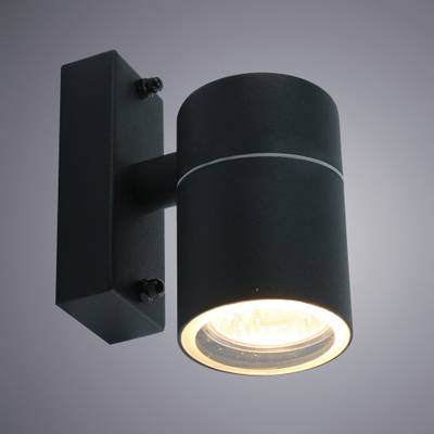Фасадный светильник Arte Lamp MISTERO A3302AL-1BK, 1хGU10