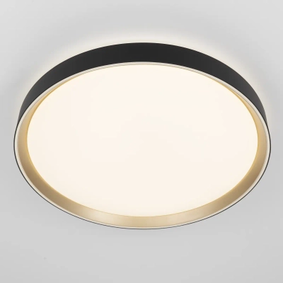 Citilux BOSS CL751451G LED RGB Светильник с пультом Чёрный с Золотом