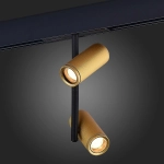 ST808.236.16 Магнитный трековый светильник Золотистый LED 1*16W 3000K 1 100Lm Ra>90 36° IP20 D45xH240 48VV