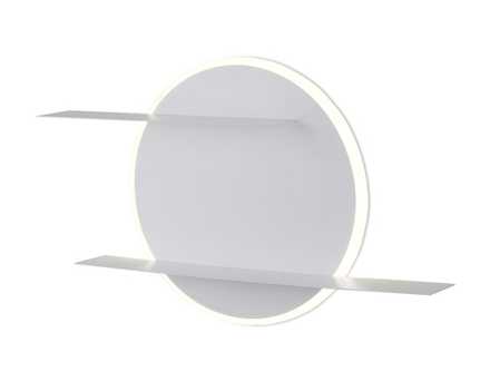 Настенный светодиодный светильник с полками FW102 WH/S белый/песок LED 4200K 28W 420*250*120