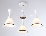Подвесной светильник TR3164/3 WH/BK белый/черный E27/3 max 60W D580*380