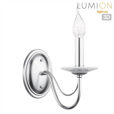 8034/1W CLASSI LN26 металл/стекло, хром/прозрачный Бра E14 1*40W 220V INCANTO