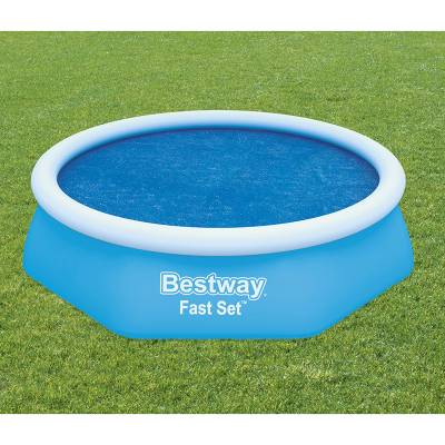 Тент для бассейнов солнценагревательный d244 см 58060 Bestway
