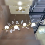 Светильник подвесной Crystal Lux COLIBRI SP4 GOLD 0141/204