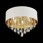 SL1350.502.06 Светильник потолочный ST-Luce Хром/Белый, Золотистый, Прозрачный E14 6*40W