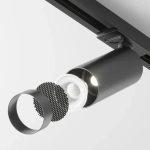 Трековый светильник Фокус / Focus LED Unity 4000K 12Вт 50° Dim Triac, TR021-1-12B4K-W-D-B. TM Maytoni