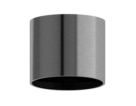 Корпус светильника накладной для насадок D70mm C7403 DCH черный хром D70*H60mm MR16 GU5.3