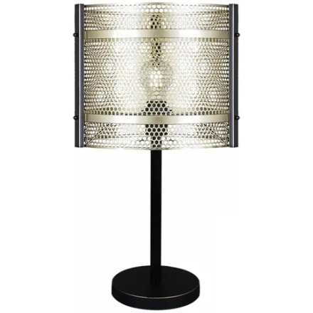 IL1003-1T-05 BK GD светильник настольный ILLUMICO, E27х1