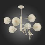 SLE115103-06 Люстра потолочная Белый/Белый E14 6*60W