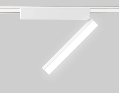 Светильник светодиодный трековый для шинопровода Magnetic Ultra Slim GV1483 WH белый IP20 10W 4200K 48V 230*26*80
