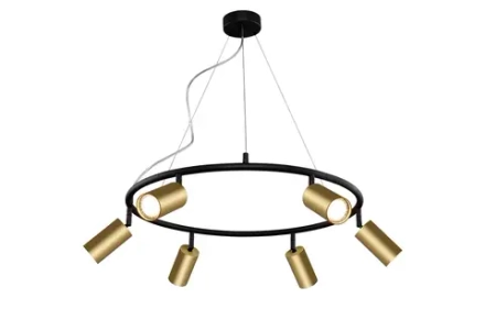 Светильник подвесной Crystal Lux CLT 015C6 D600 BL-GO 1400/250