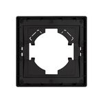 Рамка пластиковая FRM-TENDO-SFPL-1-BK (Arlight, -)