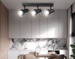 Светильник накладной TA13122/3 BK/WH черный/белый GU10/3 max 12W 470*85*150