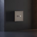 VLS001614 Накладка для розетки телевизионной оконечной TV+SAT, S70 (капучино). (ТМ Maytoni)