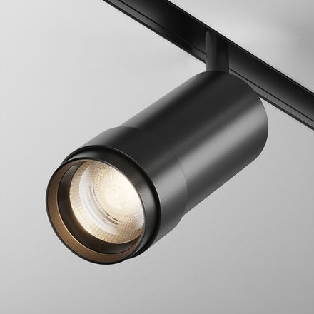 Трековый светильник Focus Zoom Exility 3000K 12Вт 15-50°, TR211-1-12W3K-Z-B. TM Maytoni