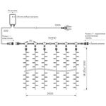 Светодиодная гирлянда ARD-CURTAIN-CLASSIC-2000x1500-CLEAR-360LED White (230V, 60W) (Ardecoled, IP65)