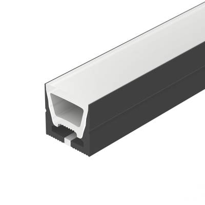 Силиконовый профиль WPH-FLEX-1616-TOP-S11-5m BLACK (Arlight, Силикон)