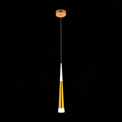 SLE200103-01 Светильник подвесной Золотистый/Золотистый, Белый LED 1*7W 3000K