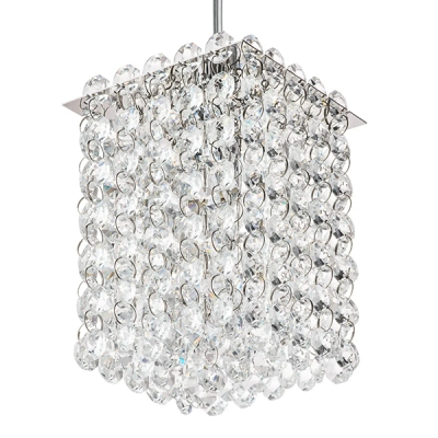 795414 Подвес CRISTALLO 1х40W G9 ХРОМ