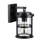 4964/1W NATURE ODL22 715 черный/стекло Ландшафтный настен.светильник E27 1*60W IP44 MAGUS