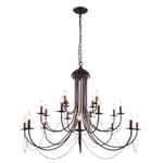 Подвесная люстра Plini 2590-20P, 20*E14*40W. ТМ F-Promo