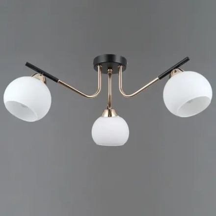 IL0713-3CSQ-24 BK FGD LIBRA светильник потолочный ILLUMICO, E27х3