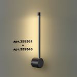359361 KONST NT24 000 черный Корпус накладной с драйвером для настенного монтажа светильников 359343-359358 IP20 8-24W 170-265V VITZ
