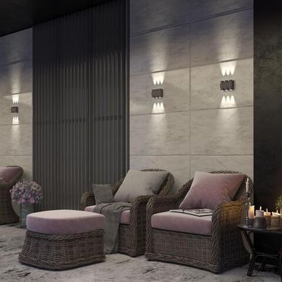 358567 STREET NT21 374 темно-серый Ландшафтный настенный светильник IP54 LED 4000K 6W 85-265V CALLE