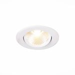 ST211.548.08.36 Св-к встр. Белый LED 1*8W 4000K 640Lm Ra80 36° IP20 D86xH50 220-240V
