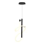 SL6102.403.16 Светильник подвесной ST-Luce Черный/Белый LED 1*16W 3000K