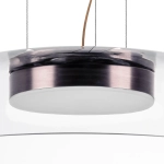 809210 Люстра CELESTA LED 24W 1200LM КОФЕЙНЫЙ/ПРОЗРАЧНЫЙ 3000K Lightstar