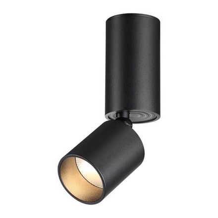 359317 OVER NT24 000 черный Светильник накладной светодиодный IP20 LED 10W 85-265V 3000K 1100Лм TUBO