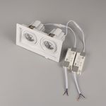 Светильник MS-VORTEX-BUILT-S210x117-2x20W Warm3000 (WH-WH, 40 deg, 230V) (Arlight, IP20 Металл, 5 лет)