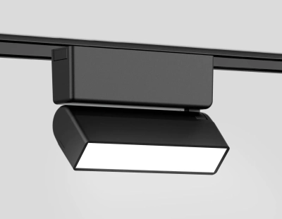 Светильник светодиодный трековый для шинопровода Magnetic Ultra Slim GV1479 BK черный IP20 5W 4200K 48V 122*26*80