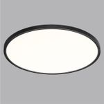 7660/48L MITRA LED SN 54 Светильник пластик/белый/черный LED 48Вт 3000/4000K D600 IP40 ALFA BLACK