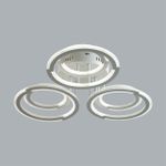 8028/80CL LEDIO LN25 белый/белый, металл/акрил Потолочный светильник с ПДУ LED 80W 3000-6000К 220V OSAKA