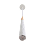 8352/1C SUSPENTIONI LN26 325 белый/бежевый, металл/дерево/цемент Подвес GU10 LED 5W 220V EOLIANA