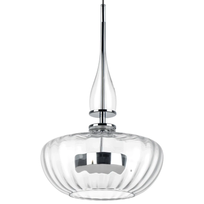 804400 Люстра ASTRA LED 12W 600LM ХРОМ/ПРОЗРАЧНЫЙ 3000K Lightstar