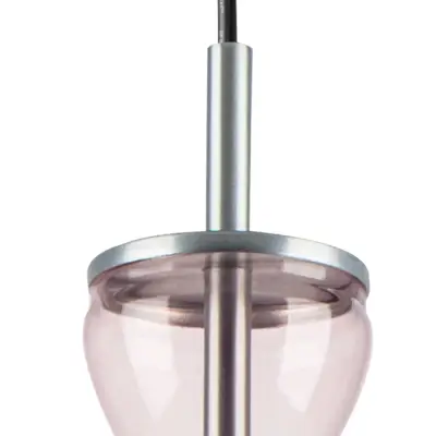 814002 Люстра BELLE LED 1х8W 400LM АЛЮМИНИЙ/МУЛЬТИКОЛОР 3000K Lightstar