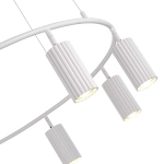 SL1213.503.08 Светильник подвесной ST-Luce Белый/Белый GU10 8*5W 4000K