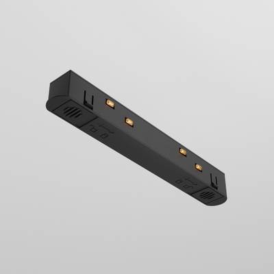 Коннектор питания прямой Exility черный TRA034PC-42B, TRA034PC-42B. TM Maytoni
