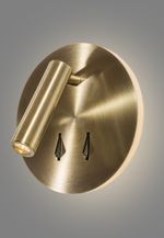 Настенный светильник Crystal Lux CLT 223W BZ 1400/514