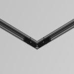 Коннектор питания угловой 3см Levity, TRA184CPC-1B-3. TM Maytoni