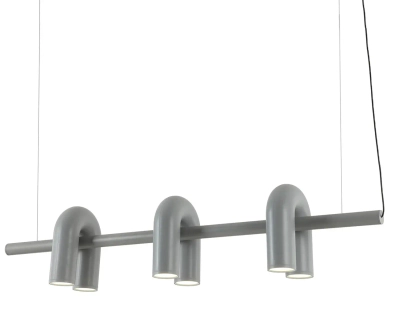 08465-3A,16 Подвес Канти серый w121*20 h150 Led 36W (3000-6000K)
