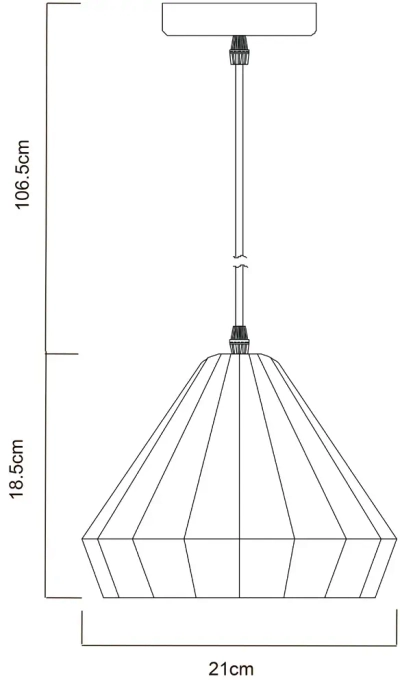 Подвесной светильник Arte Lamp IMBUTO A4281SP-1CL, 1хE27